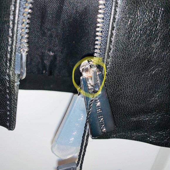 NWT Anine Bing | Sally Leather Mini Skirt - Picture 12 of 13